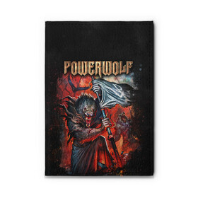 Обложка для автодокументов с принтом Powerwolf в Кировске, натуральная кожа |  размер 19,9*13 см; внутри 4 больших “конверта” для документов и один маленький отдел — туда идеально встанут права | Тематика изображения на принте: heavy metal | metal | powerwolf | группы | метал | музыка | пауэр метал | рок | хеви метал