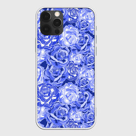 Чехол для iPhone 12 Pro Max с принтом Голубые и синие розы в Кировске, Силикон |  | blue | flora | floral | flower | flowers | romantic | rose | roses | violet | букет роз | букет цветов | бутон | бутоны | день женщин | для девушек | для женщин | женский день | праздник | роза | романтика | садовая роза | флора