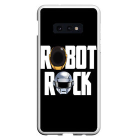 Чехол для Samsung S10E с принтом Robot Rock в Кировске, Силикон | Область печати: задняя сторона чехла, без боковых панелей | cyberpunk | daft | daftpunk | electronic | get | guy | guy manuel | human | lucky | music | punk | robot | rock | thomas | дафт | дафтпанк | киберпанк | музыка | ню диско | панк | робот | рок | техно | томас | электро | электроник рок