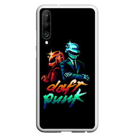 Чехол для Honor P30 с принтом Daft Punk в Кировске, Силикон | Область печати: задняя сторона чехла, без боковых панелей | cyberpunk | daft | daftpunk | electronic | get | guy | guy manuel | human | lucky | music | punk | robot | rock | thomas | дафт | дафтпанк | киберпанк | музыка | ню диско | панк | робот | рок | техно | томас | электро | электроник рок