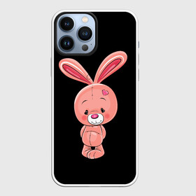 Чехол для iPhone 13 Pro Max с принтом ЗАЙЧИК в Кировске,  |  | animal | baby rabbits | beast | bunny | cat | cute | fluffy | hare | hunter | lion | lion cub | lion king | mane | pink | predator | rabbit | red | tail | yellow | зайк | зайка | зайчик | заяц | кролик | кроль | крольчата | розовый