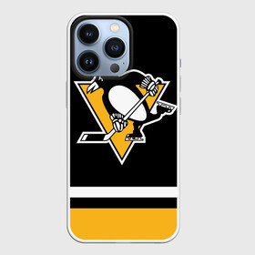 Чехол для iPhone 13 Pro с принтом Питтсбург Пингвинз (Форма1) в Кировске,  |  | нхл | пингвины | питтсбург пингвинз | питтсбург пингвинз форма | хоккей