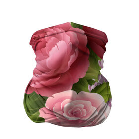Бандана-труба 3D с принтом ЦВЕТЫ / FLOWERS / 8 МАРТА в Кировске, 100% полиэстер, ткань с особыми свойствами — Activecool | плотность 150‒180 г/м2; хорошо тянется, но сохраняет форму | chery | flowers | japan | roses | sakura | вишня | растения | розы | ромашка | сакура | тюльпаны | цветы | цветы сакуры | япония