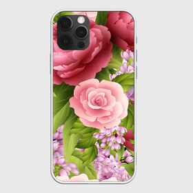 Чехол для iPhone 12 Pro Max с принтом ЦВЕТЫ / FLOWERS / 8 МАРТА в Кировске, Силикон |  | chery | flowers | japan | roses | sakura | вишня | растения | розы | ромашка | сакура | тюльпаны | цветы | цветы сакуры | япония