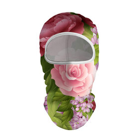 Балаклава 3D с принтом ЦВЕТЫ / FLOWERS / 8 МАРТА в Кировске, 100% полиэстер, ткань с особыми свойствами — Activecool | плотность 150–180 г/м2; хорошо тянется, но при этом сохраняет форму. Закрывает шею, вокруг отверстия для глаз кайма. Единый размер | chery | flowers | japan | roses | sakura | вишня | растения | розы | ромашка | сакура | тюльпаны | цветы | цветы сакуры | япония