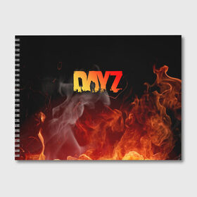 Альбом для рисования с принтом DAYZ / ДЕЙЗИ в Кировске, 100% бумага
 | матовая бумага, плотность 200 мг. | apocalypse | dayz | game | апокалипсис | дейзи | игра