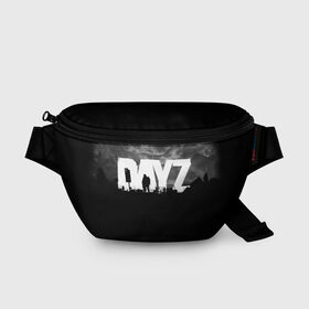 Поясная сумка 3D с принтом DAYZ / ДЕЙЗИ в Кировске, 100% полиэстер | плотная ткань, ремень с регулируемой длиной, внутри несколько карманов для мелочей, основное отделение и карман с обратной стороны сумки застегиваются на молнию | apocalypse | arma 2 | dayz | game | апокалипсис | арма | арма 2 | дейзи | игра