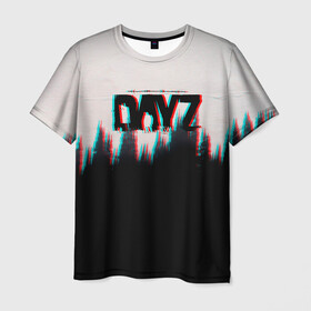 Мужская футболка 3D с принтом DayZ Standalone | Дейз лес в Кировске, 100% полиэфир | прямой крой, круглый вырез горловины, длина до линии бедер | day | dayz | horror | survival | z | дейз | лес | проволка | проволока