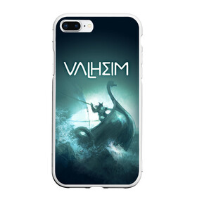 Чехол для iPhone 7Plus/8 Plus матовый с принтом Valheim в Кировске, Силикон | Область печати: задняя сторона чехла, без боковых панелей | drakkar | valhalla | valheim | viking | vikings | валхэйм | вальгала | вальхала | вальхейм | викинг | викинги | драккар