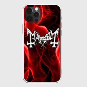 Чехол для iPhone 12 Pro Max с принтом MAYHEM в Кировске, Силикон |  | mayhem | metal | rock | the true mayhem. | блэк метал | дэд | мертвый | метал | музыка | мэйхем | рок