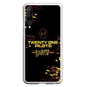 Чехол для Honor P30 с принтом TWENTY ONE PILOTS TOP. в Кировске, Силикон | Область печати: задняя сторона чехла, без боковых панелей | 21 pilots | blurryface | fbr | fueled by ramen | fueledbyramen | heathens | heavydirtysoul | josh dun | music | music video | official | stressed out | top | tp | trench | twenty one pilots | twentyonepilots | tyler joseph 