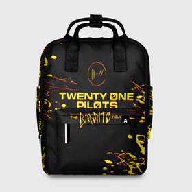 Женский рюкзак 3D с принтом TWENTY ONE PILOTS TOP. в Кировске, 100% полиэстер | лямки с регулируемой длиной, сверху ручки, чтобы рюкзак нести как сумку. Основное отделение закрывается на молнию, как и внешний карман. Внутри два дополнительных кармана, один из которых закрывается на молнию. По бокам два дополнительных кармашка, куда поместится маленькая бутылочка
 | 21 pilots | blurryface | fbr | fueled by ramen | fueledbyramen | heathens | heavydirtysoul | josh dun | music | music video | official | stressed out | top | tp | trench | twenty one pilots | twentyonepilots | tyler joseph 