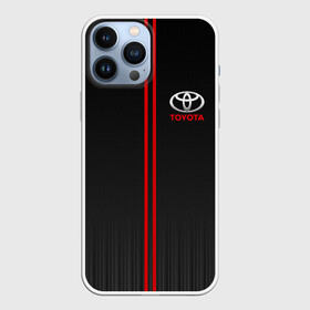 Чехол для iPhone 13 Pro Max с принтом TOYOTA PASSION FOR LIFE в Кировске,  |  | Тематика изображения на принте: abstraction | auto | geometry | hexagon | neon | paints | sport | stripes | texture | toyota | triangle | абстракция | авто | автомобиль | автомобильные | бренд | брызги | геометрия | краски | марка | машины | неон | соты | спорт | текстура 