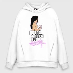 Мужское худи Oversize хлопок с принтом Grand Theft Auto Vice City в Кировске, френч-терри — 70% хлопок, 30% полиэстер. Мягкий теплый начес внутри —100% хлопок | боковые карманы, эластичные манжеты и нижняя кромка, капюшон на магнитной кнопке | 4 | 5 | five | games | grand theft auto | gta | gta v | los santos | online | rockstar | san andreas | великое авто воровство | гта | гташка | игры | логотип | лос сантос | майкл | мафия | ограбление | онлайн | пеф | рокстар | самп | сан андреас 