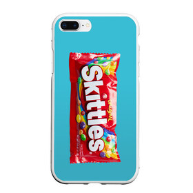 Чехол для iPhone 7Plus/8 Plus матовый с принтом Skittles original в Кировске, Силикон | Область печати: задняя сторона чехла, без боковых панелей | original | skitls | skittles | оригинальные | ориджнл | скитлс | упаковка