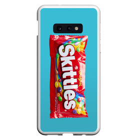 Чехол для Samsung S10E с принтом Skittles original в Кировске, Силикон | Область печати: задняя сторона чехла, без боковых панелей | original | skitls | skittles | оригинальные | ориджнл | скитлс | упаковка