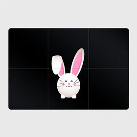 Магнитный плакат 3Х2 с принтом УШАСТИК в Кировске, Полимерный материал с магнитным слоем | 6 деталей размером 9*9 см | bunny | cartoon | hare | rabbit | зайка | заяц | кролик | мультик | уши