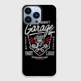 Чехол для iPhone 13 Pro с принтом Gas Monkey Garage в Кировске,  |  | Тематика изображения на принте: garage | gas | monkey | автомобили | гараж | ретро