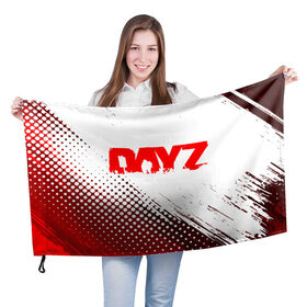 Флаг 3D с принтом Dayz. в Кировске, 100% полиэстер | плотность ткани — 95 г/м2, размер — 67 х 109 см. Принт наносится с одной стороны | dayz | dayz standalone | esport | games | дэйзи | игроки | игролюбители | игроманы | игры | киберспорт | онлайн игра