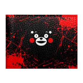 Обложка для студенческого билета с принтом KUMAMON | КУМАМОН в Кировске, натуральная кожа | Размер: 11*8 см; Печать на всей внешней стороне | bear | japan | japanese | kumamon | kumamoto | аниме | игрушка | кумамон | кумамото сапурайдзу | медведь | мишка | персонаж | талисман | япония