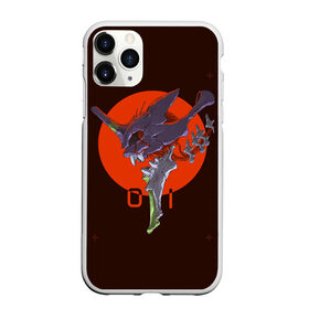 Чехол для iPhone 11 Pro Max матовый с принтом Eva-01 в Кировске, Силикон |  | eva | eva 00 | eva 01 | eva 02 | rei | rei ayanami | shinji ikari | аска | ева | ева 02 | евангелион