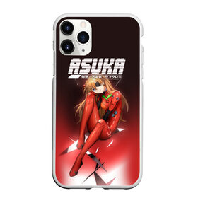 Чехол для iPhone 11 Pro Max матовый с принтом Asuka Eva-02 в Кировске, Силикон |  | eva | eva 00 | eva 01 | eva 02 | rei | rei ayanami | shinji ikari | аска | ева | ева 02 | евангелион