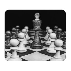 Коврик для мышки прямоугольный с принтом Шахматы в Кировске, натуральный каучук | размер 230 х 185 мм; запечатка лицевой стороны | доска | игра | игровая | игры | короли | король | логика | настольная | настольные | пешка | пешки | спорт | туча | шахматный | шахматы