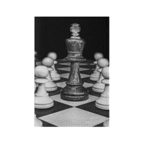 Обложка для паспорта матовая кожа с принтом Шахматы в Кировске, натуральная матовая кожа | размер 19,3 х 13,7 см; прозрачные пластиковые крепления | доска | игра | игровая | игры | короли | король | логика | настольная | настольные | пешка | пешки | спорт | туча | шахматный | шахматы