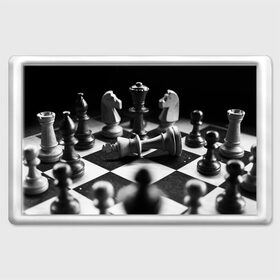 Магнит 45*70 с принтом Шахматы в Кировске, Пластик | Размер: 78*52 мм; Размер печати: 70*45 | доска | игра | игровая | игры | конь | короли | король | ладья | логика | настольная | настольные | пешка | пешки | спорт | туча | ферзь | шахматный | шахматы