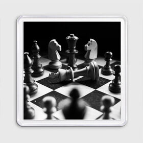 Магнит 55*55 с принтом Шахматы в Кировске, Пластик | Размер: 65*65 мм; Размер печати: 55*55 мм | доска | игра | игровая | игры | конь | короли | король | ладья | логика | настольная | настольные | пешка | пешки | спорт | туча | ферзь | шахматный | шахматы
