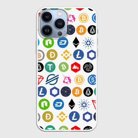 Чехол для iPhone 13 Pro Max с принтом BITCOIN PATTERN | БИТКОИН(Z) в Кировске,  |  | binance coin | bitcoin | blockchain | btc | cardano | crypto | ethereum | polkadot | tether | xrp | биткоин | блокчейн | валюта | деньги | криптовалюта | майнер | майнинг | паттерн | цифровая валюта | цифровое золото | эфир