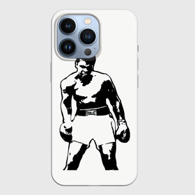 Чехол для iPhone 13 Pro с принтом The Greatest (Muhammad Ali) в Кировске,  |  | ali | clay | mohammed | али | боец | боксер | величайший | возможность | искусства | касиус | клей | личность | мозайка | мотивация | мохаммед | мухамед | перчатки | сила | слова | спорт | темный | узор