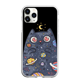 Чехол для iPhone 11 Pro матовый с принтом КОСМИЧЕСКИЙ КОТ в Кировске, Силикон |  | артемис | астероиды | вселенная | галактика | диана | звезды | кометы | космос | кот | котенок | котик | луна | месяц | ночь | планеты | сейлор мун | туманность | черная кошка