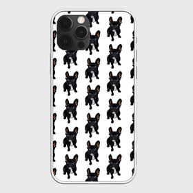 Чехол для iPhone 12 Pro Max с принтом Бульдожки в Кировске, Силикон |  | love | арт | бульдог | день валентина | день святого | день святого валентина | любовь | много собак | мопс | мопсы | порода | породистые | породистые собаки | породы собак | собака | собаки