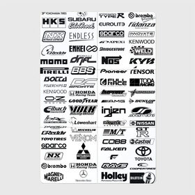 Магнитный плакат 2Х3 с принтом Racing Logo в Кировске, Полимерный материал с магнитным слоем | 6 деталей размером 9*9 см | auto | brembo | car | drag | drift | enkey | hoda | logo | mitsubishi | nissan | pirelli | racing | rally | sparco | street | subaru | toyota | авто | автомобили | гонки | дрифт | дрэг | лого | логотип | митсубиси | ниссан | ралли | субару | тойота | хонд