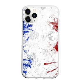 Чехол для iPhone 11 Pro Max матовый с принтом BLUE WHITE & RED в Кировске, Силикон |  | Тематика изображения на принте: abstraction | france | texture | абстракция | арт | белый | взрыв | дизайн | искусство | капли | кляксы | краска | красный | красочный | разводы | синий | текстура | флаг | флаг франции | франция | холст | цвета | эмоции