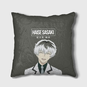 Подушка 3D с принтом HAISE SASAKE Tokyo Ghoul в Кировске, наволочка – 100% полиэстер, наполнитель – холлофайбер (легкий наполнитель, не вызывает аллергию). | состоит из подушки и наволочки. Наволочка на молнии, легко снимается для стирки | Тематика изображения на принте: anime | kaneki ken | tokyo ghoul | tokyo ghoul: re | аниме | анимэ | гули | джузо сузуя | канеки кен | кузен йошимура | наки | нишики нишио | ре | ренджи йомо | ризе камиширо | токийский гуль | тоука киришима | ута