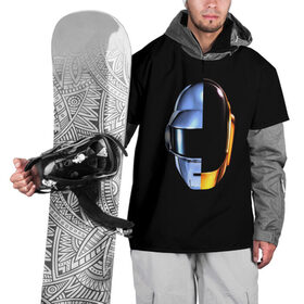 Накидка на куртку 3D с принтом Daft Punk в Кировске, 100% полиэстер |  | ги мануэль де омем кристо | ню диско | синти поп | техно | тома бангальтер | фанк | французский хаус | электроник рок