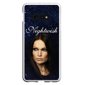 Чехол для Samsung S10E с принтом Nightwish | Tarja Turunen (Z) в Кировске, Силикон | Область печати: задняя сторона чехла, без боковых панелей | music | nightwish | nuclear blast | rock | spinefarm | tarja turunen | лого | музыка | найтвиш | рок | симфоник метал | тарья турунен | флор янсен