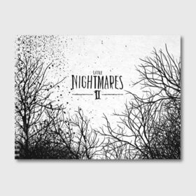 Альбом для рисования с принтом LITTLE NIGHTMARES 2 в Кировске, 100% бумага
 | матовая бумага, плотность 200 мг. | kid | little nightmares | little nightmares 2 | six | yellow | жёлтый | игры | комиксы | литл найтмерс | шестая
