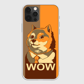 Чехол для iPhone 12 Pro Max с принтом Doge Wow в Кировске, Силикон |  | animal | art | dog | doge | dogecoin | many x | mem | meme | new | poster | such x | wave | wow | арт | в | галстук | галстуке | двухцветная | животное | зверь | имени | кабосу | мем | мемас | мэм | по | постер | сиба ину | собака | хищник