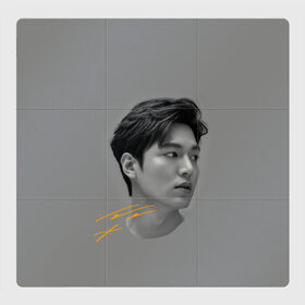 Магнитный плакат 3Х3 с принтом Ли Мин Хо Lee Min Ho в Кировске, Полимерный материал с магнитным слоем | 9 деталей размером 9*9 см | lee min ho | автограф | дорамы | ли мин хо | песни | профиль | роли | фильмы | фото