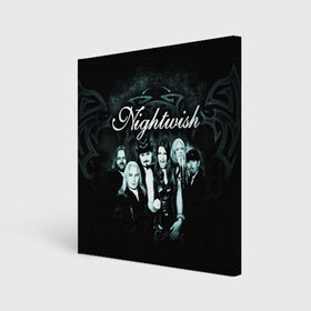 Холст квадратный с принтом NIGHTWISH в Кировске, 100% ПВХ |  | metal | nightwish | tarja turunen | метал | музыка | найтвиш | рок | симфо метал | тарья турунен