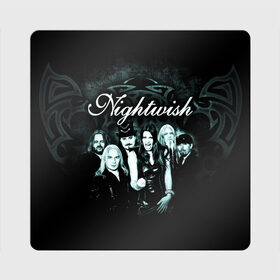 Магнит виниловый Квадрат с принтом NIGHTWISH в Кировске, полимерный материал с магнитным слоем | размер 9*9 см, закругленные углы | metal | nightwish | tarja turunen | метал | музыка | найтвиш | рок | симфо метал | тарья турунен