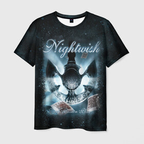 Мужская футболка 3D с принтом NIGHTWISH в Кировске, 100% полиэфир | прямой крой, круглый вырез горловины, длина до линии бедер | metal | nightwish | tarja turunen | метал | музыка | найтвиш | рок | симфо метал | тарья турунен