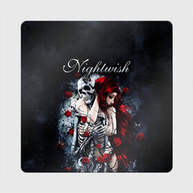 Магнит виниловый Квадрат с принтом NIGHTWISH в Кировске, полимерный материал с магнитным слоем | размер 9*9 см, закругленные углы | metal | nightwish | tarja turunen | метал | музыка | найтвиш | рок | симфо метал | тарья турунен