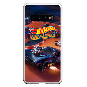 Чехол для Samsung Galaxy S10 с принтом Hot Wheels Unleashed в Кировске, Силикон | Область печати: задняя сторона чехла, без боковых панелей | auto | avto | car | game | hot | hotweels | race | weels | wheels | авто | автоспорт | гонки | игра | игрушка | машина | модель | хот вилс