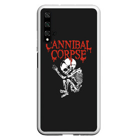 Чехол для Honor 20 с принтом Cannibal Corpse в Кировске, Силикон | Область печати: задняя сторона чехла, без боковых панелей | cannibal corpse | kreator | slayer | sodom | анархия | блэк метал | гаражный рок | гитара | гранж | дэт метал | металл | панк рок | рок музыка | рок н ролл | рокер | треш метал | труп каннибал | тяжелый рок | хард рок