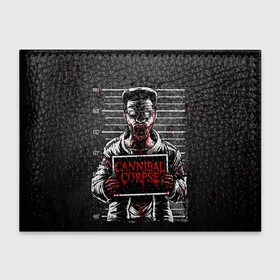 Обложка для студенческого билета с принтом Cannibal Corpse в Кировске, натуральная кожа | Размер: 11*8 см; Печать на всей внешней стороне | Тематика изображения на принте: cannibal corpse | арт | графика | группа | лого | музыка | постер
