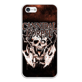 Чехол для iPhone 5/5S матовый с принтом Cannibal Corpse в Кировске, Силикон | Область печати: задняя сторона чехла, без боковых панелей | canibal corpse | cannibal corpse | death metal | группы | дэт метал | канибал корпс | метал | рок